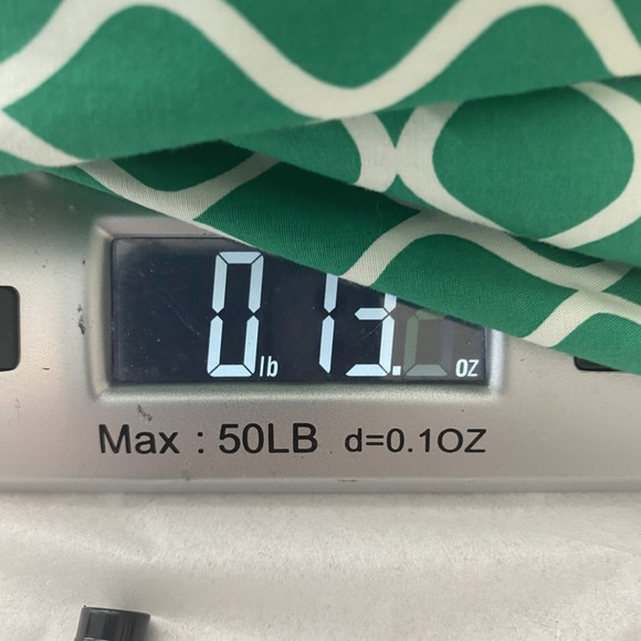 Boden Green Geo Faux Wrap Dress Sz 14 Green Short Sleeve Tradwife Preppy - Picture 13 of 14